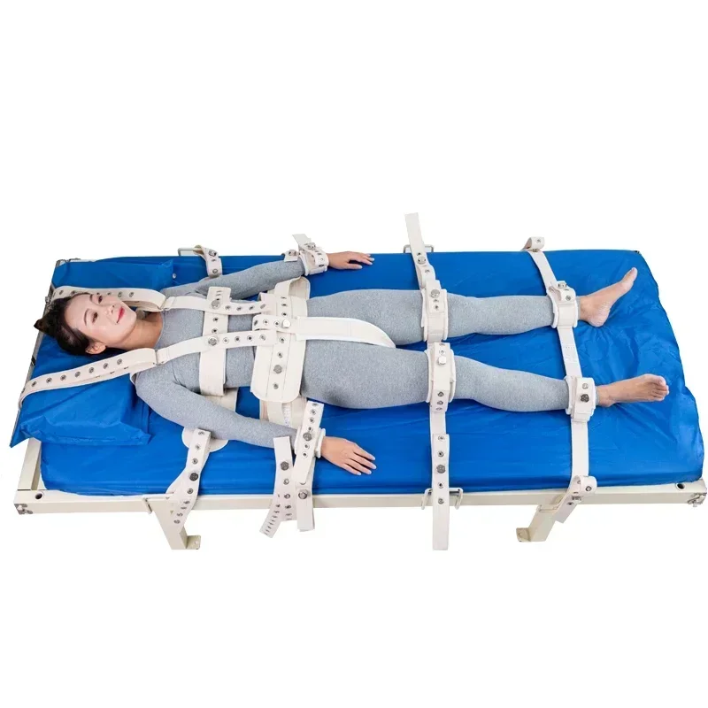 

magnetic control restraint belt 8-point bed restraint belt set Medical fixing belt Nursing home detention center strap
