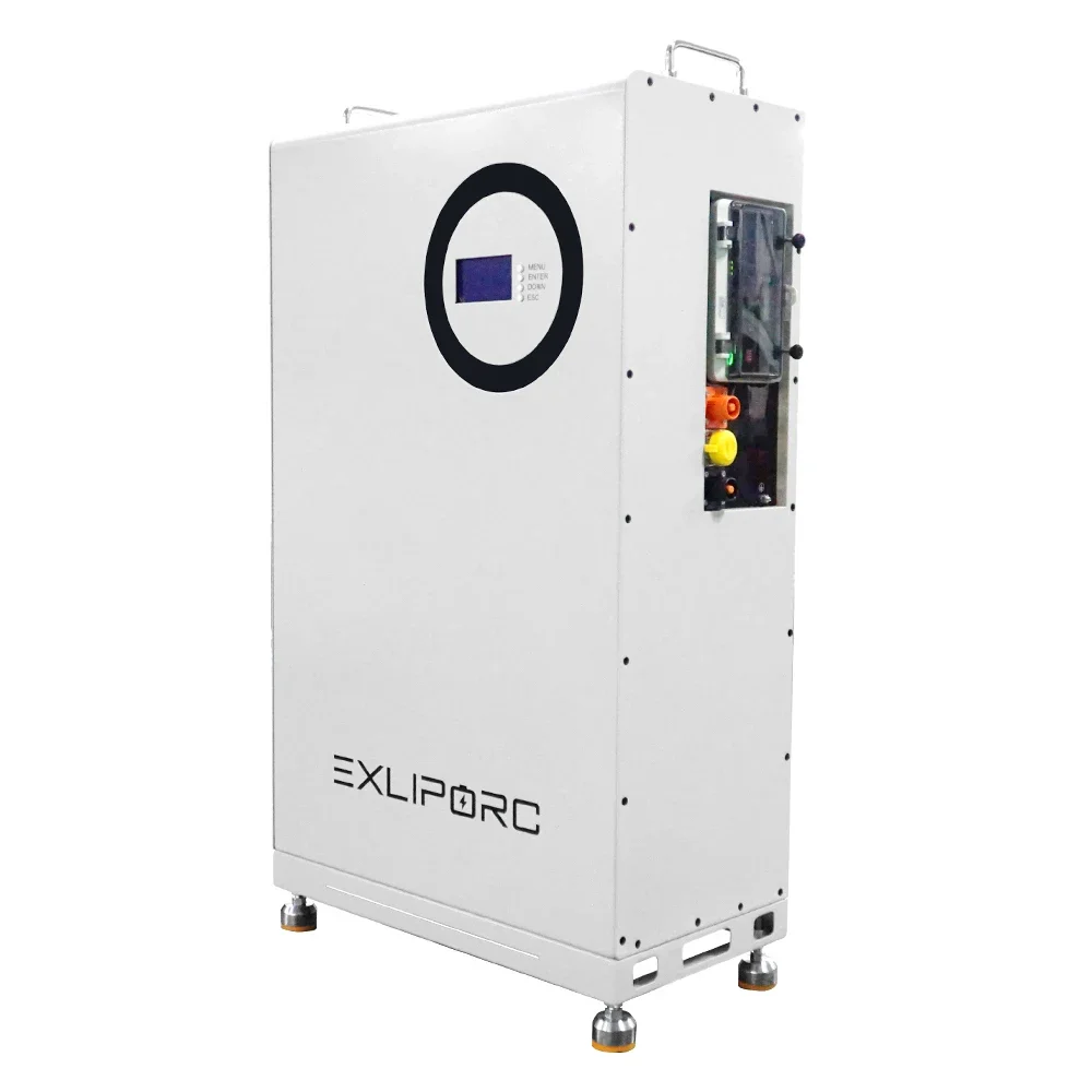 Exliporc 10Wh ESS حزمة بطارية أيون الصوديوم 48 فولت 210 أمبير نظام تخزين الطاقة الشمسية المثبت على الحائط جدار الطاقة مع حزمة بطارية Na Ion