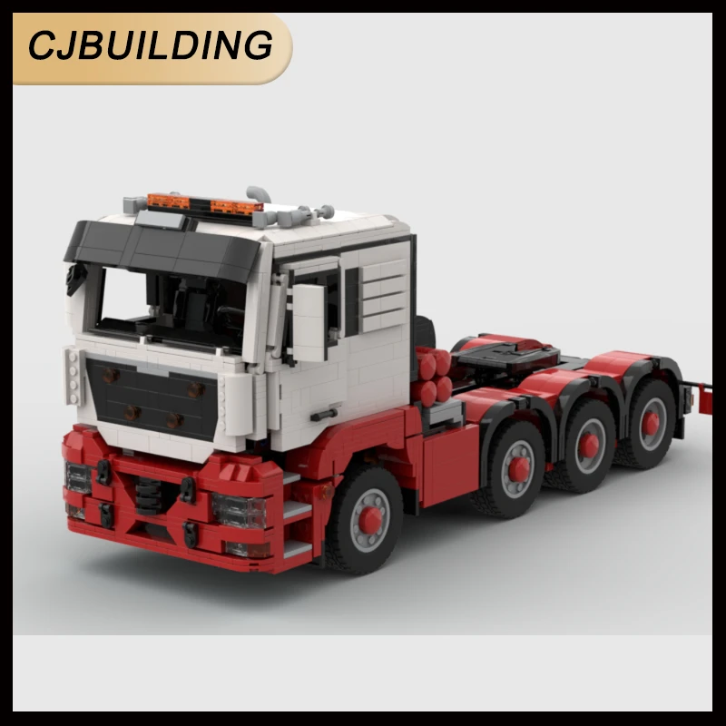 

2490PCS MOC Building Blocks Truck 8x4 Model DIY Assemble Bricks Transportation for Toys Trailers Collect Gifts MOC-159775