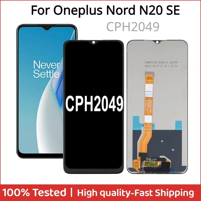 

IPS 6.56" For Oneplus Nord N20 SE N20SE CPH2049 LCD Display Touch Screen Digiziter Assembly