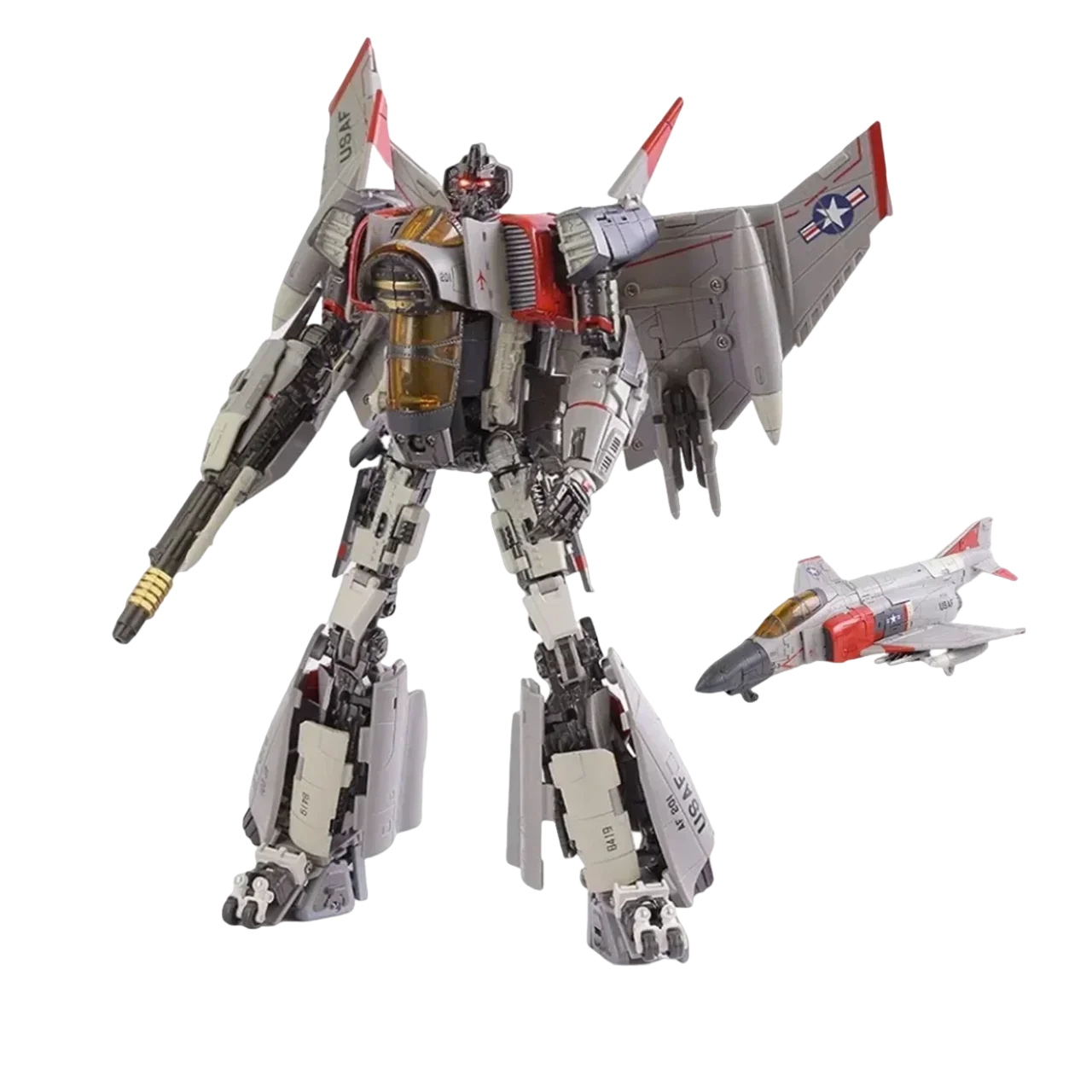 In Stock Transformation Thunder Warrior SX01 SX-01 Blitzwing Masterpiece Movie Model KOSS65 30CM Action Figure Toy Collection