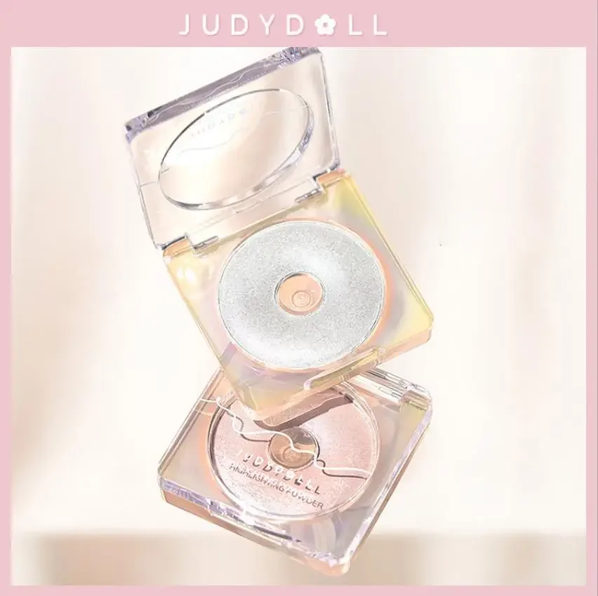 Judydoll-Fard à joues éclaircissant imperméable pour le visage, surligneur diamant, paillettes fines changeantes, document unique 256, maquillage