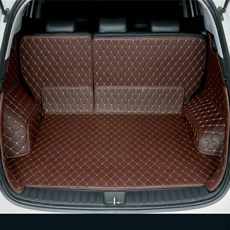 Wytrzymała, kolorowa, skórzana mata do bagażnika samochodowego do Suzuki Swift SX4 S-Cross Alto Ciaz, akcesoria samochodowe, dywaniki, części do wnętrza