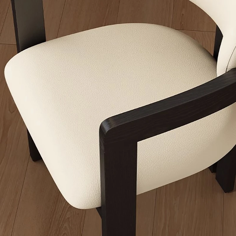 Juego de 2 sillas de comedor de lujo, cómoda sillón de belleza, sillas de comedor estéticas, tumbonas elegantes europeas, muebles de dormitorio