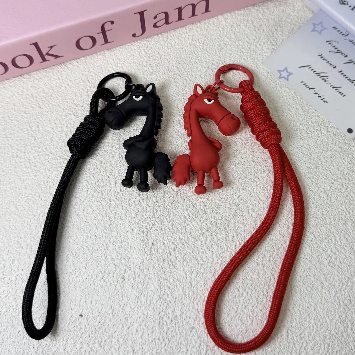 cute cartoon pony keychain and mascot pendant. Perfect as a festive gift or a decorative bag charm