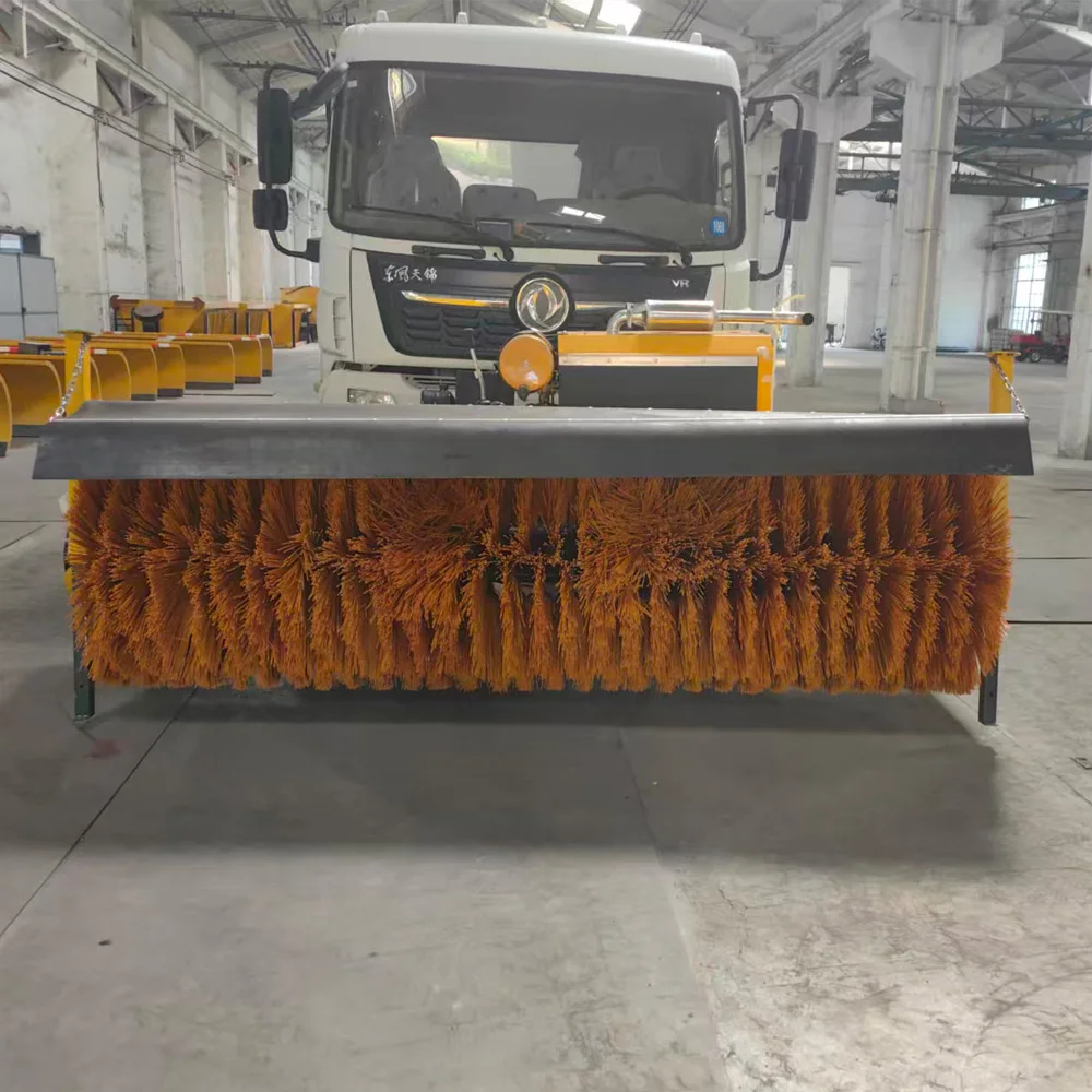 High Quality Hitch-mounted Snow Plow Vehicle Snow Sweeper/Blower with Engine 12V/24V for Road