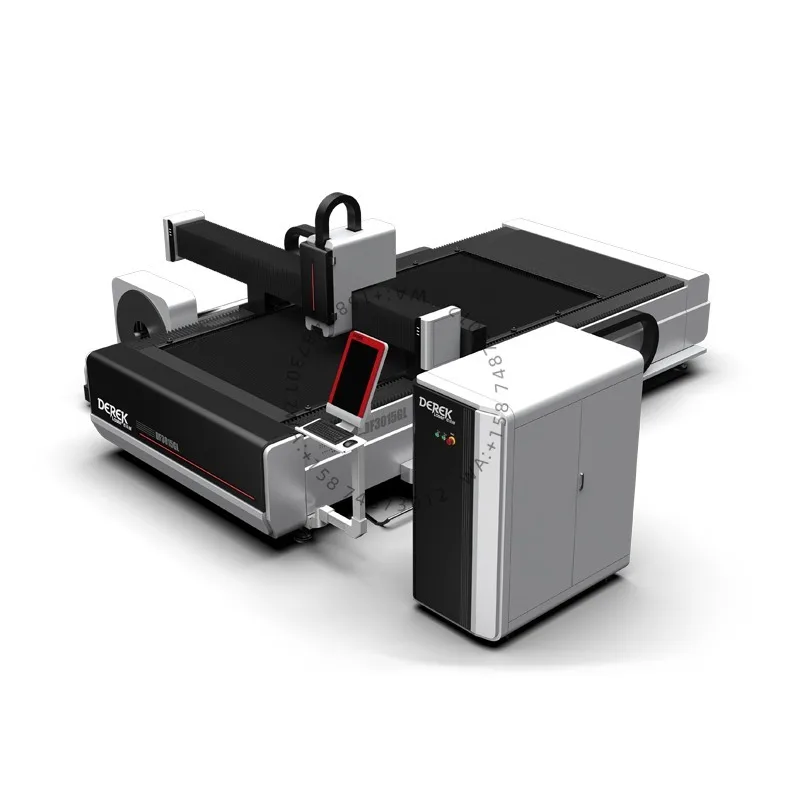 Max 2000W/3000W/6000W CNC Fiber la ser Cutting Machine Metal Plate Tube Automatic  Stainless Steel Sheet Metal Cutting
