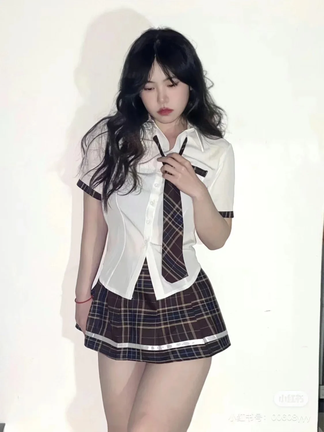 Uniforme saia pura sexy cosplay jk uniforme saia terno cintura departamento japonês ol sexy jk uniforme escolar conjunto