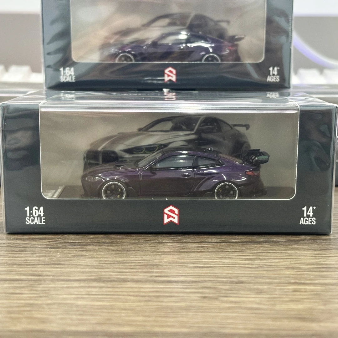 شارع سلاح SW 1:64 G82 M4 دييكاست نموذج سيارة #6