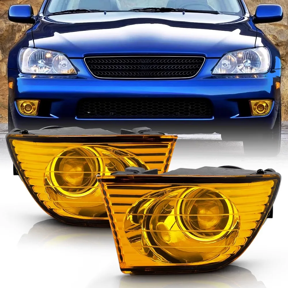 Daytime running light for Lexus ALTEZZA RS200 IS200 1998-2005 modified DRL Fog lamp Front bumper Light Car Accessories