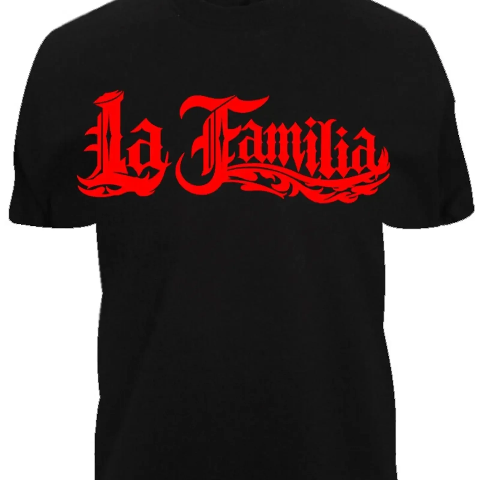 T Shirt LA FAMILIA VIDA LOCA Black Pearl AUTO MOTORRAD MI Decal xy vintage Washed Casual Stylish Comfortable Unisex Slightly