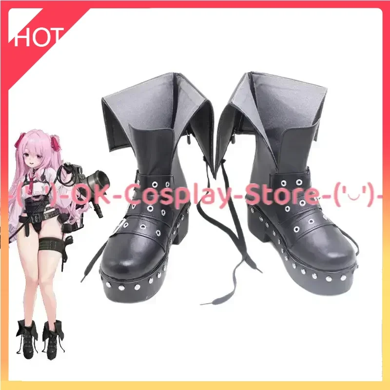 

Yuni Cosplay Shoes Game NIKKE The Goddess of Victory Cosplay Boots Halloween Carnival Props PU Shoes Custom Made