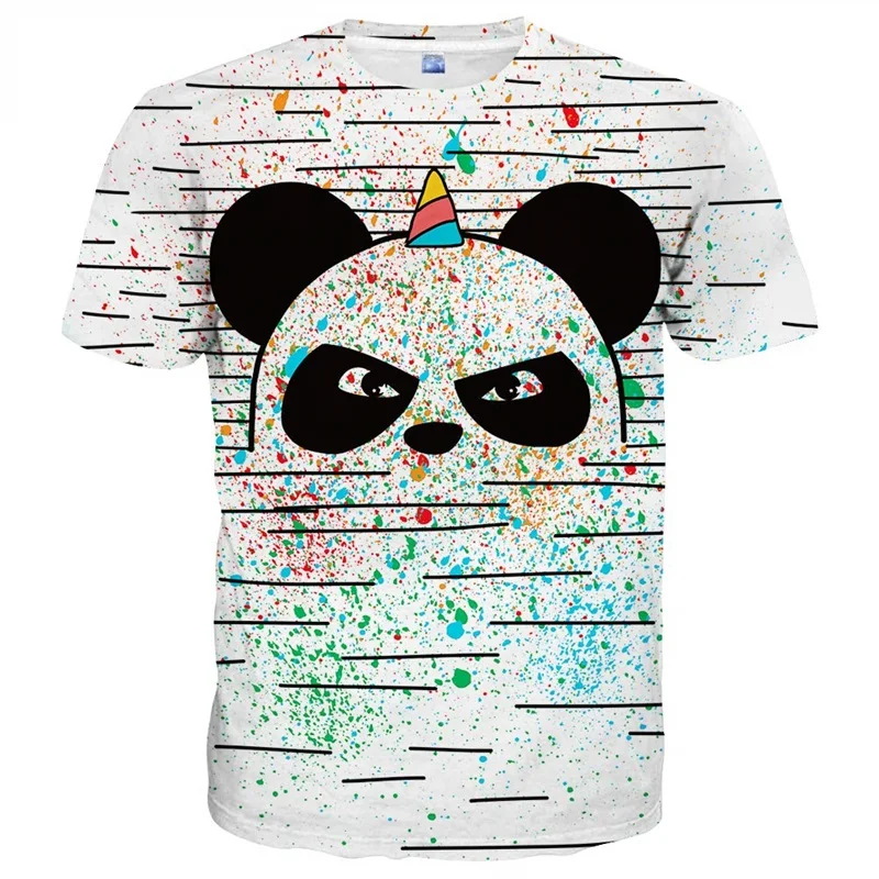 Abstract Graffiti T-Shirts Men 3D Printed Fashion Streetwear Pop Hip Hop Punk hombre Women Casual y2k Tops Funny Kids Girls Tees