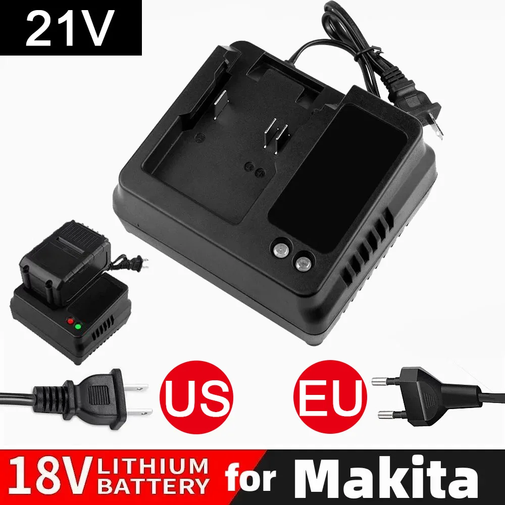 

Universal Battery Charger for Makita Model 18V 21V Li-ion BL1415 BL1420 BL1815BL1830 BL1860 Drill Electric Tool Battery Charger