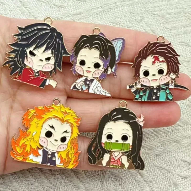 10 pcs Cartoon Game peripherals Charms Enamel Charms Pendants for Jewelry Making Necklaces Earrings Braceltes DIY Crafts Gifts