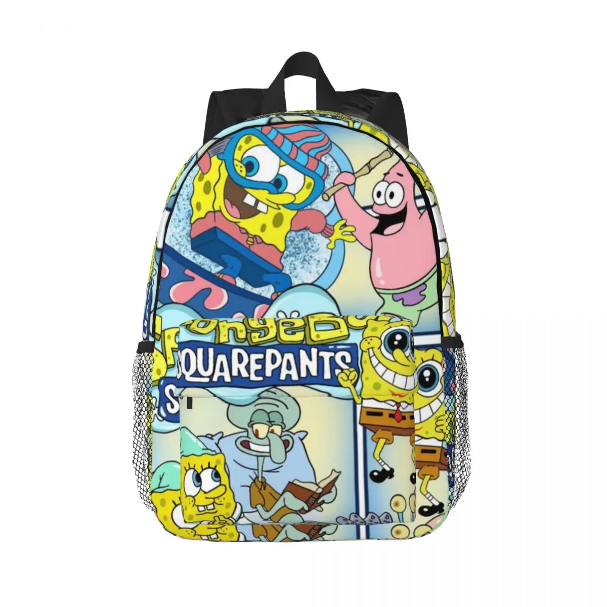 

SpongeBob Lightweight 15-Inch Backpack - Versatile and Stylish Bag for School, Travel, and Daily Use