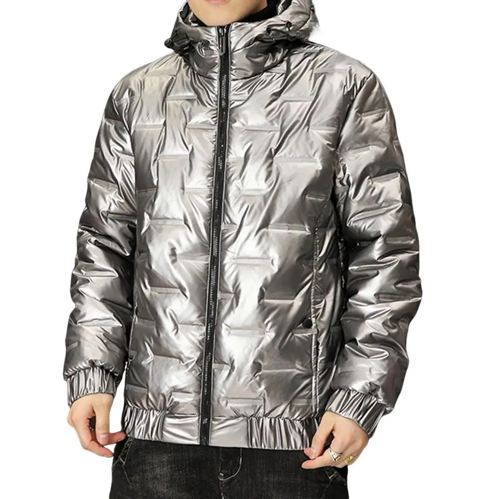 Loose Fit Herren jacke Herren Winter Parka Jacke wind dichter Baumwoll mantel mit dicker Wärme im trend igen Stil Langarm komfort für Kälte