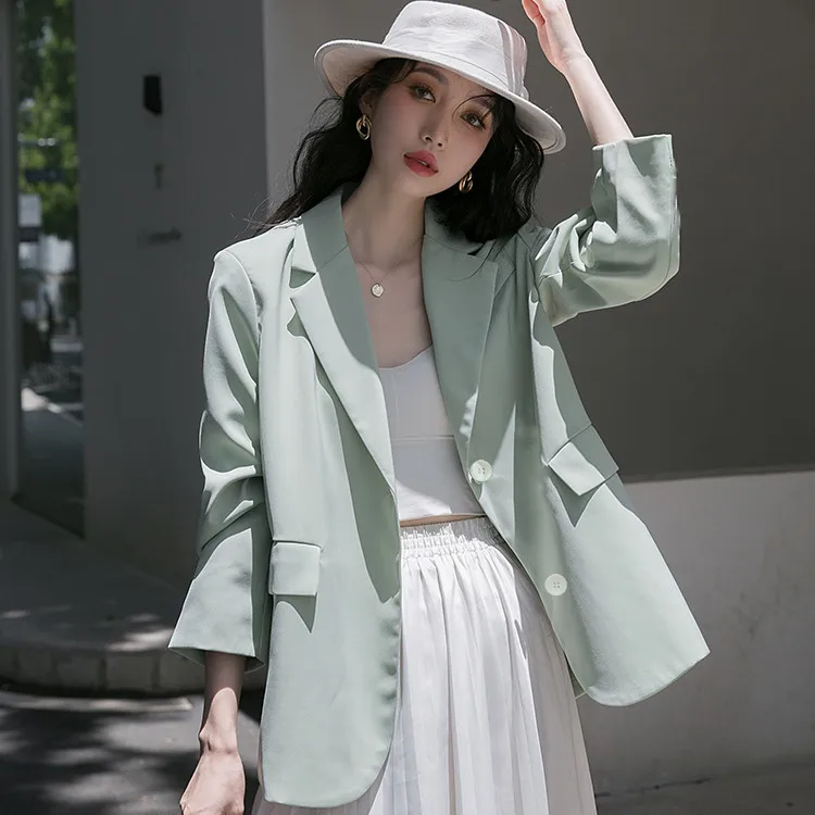 

Long Blazers Woman Best Bargain Leopard Printing Arrivals Series Blended Knitted Sweaters Daily Spring Autumn High-Quality