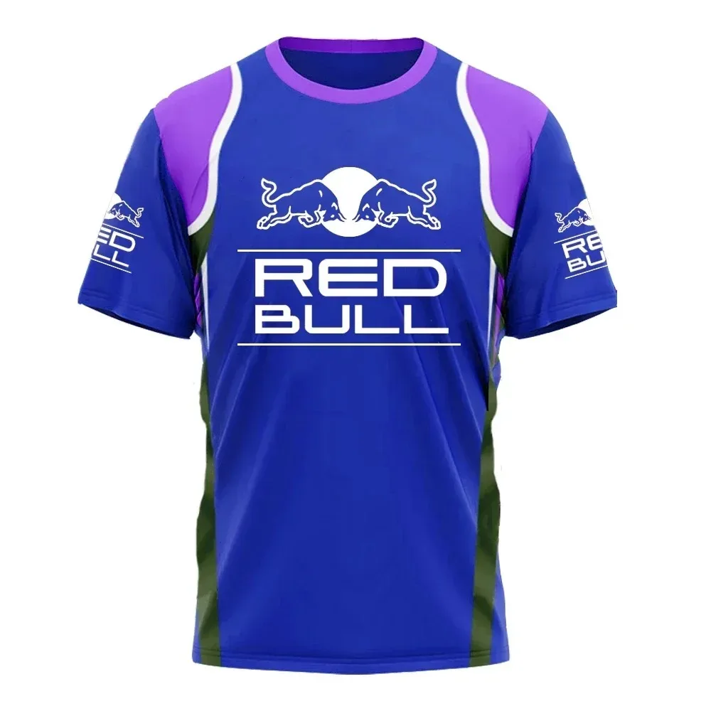 

Summer children's Red Bull T-shirt men's sports T-shirt Red Bull 3D printing short-sleeved casual oversized short-sleeved