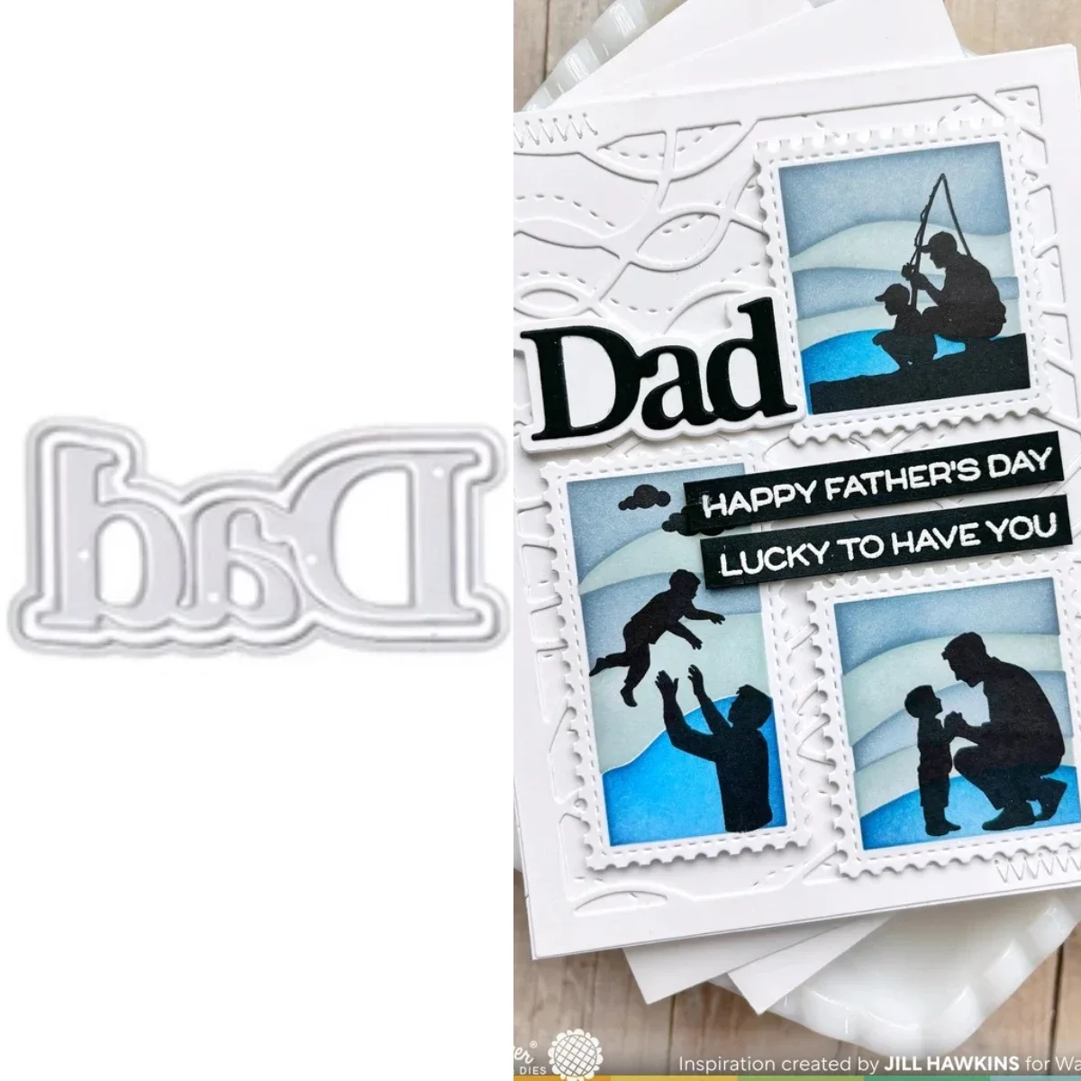 Dad Steel Craft 2026 New Metal Cutting Dies For DIY Scrapbooking Crafts Maker Photo Album Template Handmade Decoration