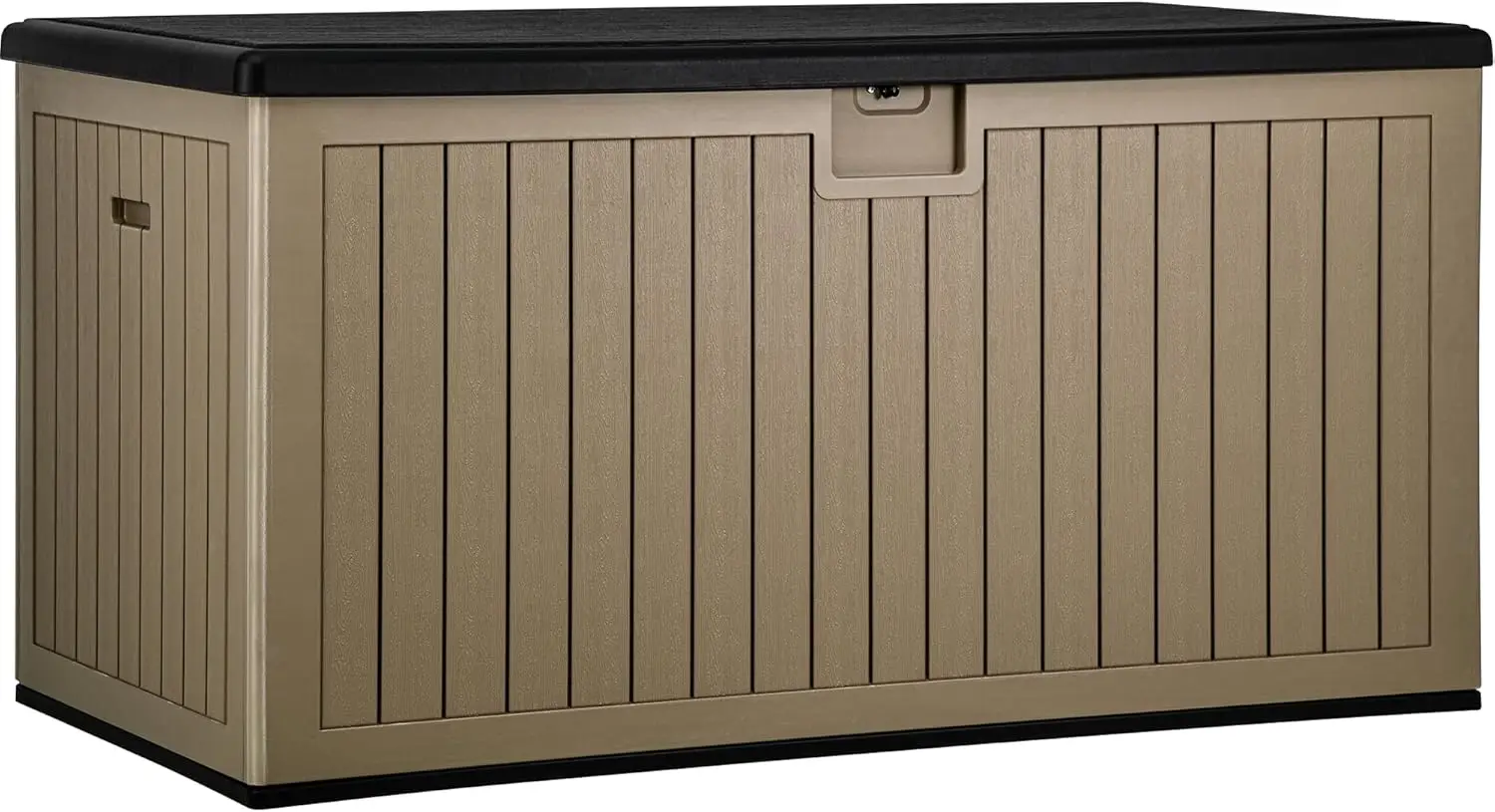 

XXL230 Gallon Large Deck Box,Outdoor Storage for Patio Furniture Cushions,Garden Tools with Flexible Divider,Waterproof,Lockable