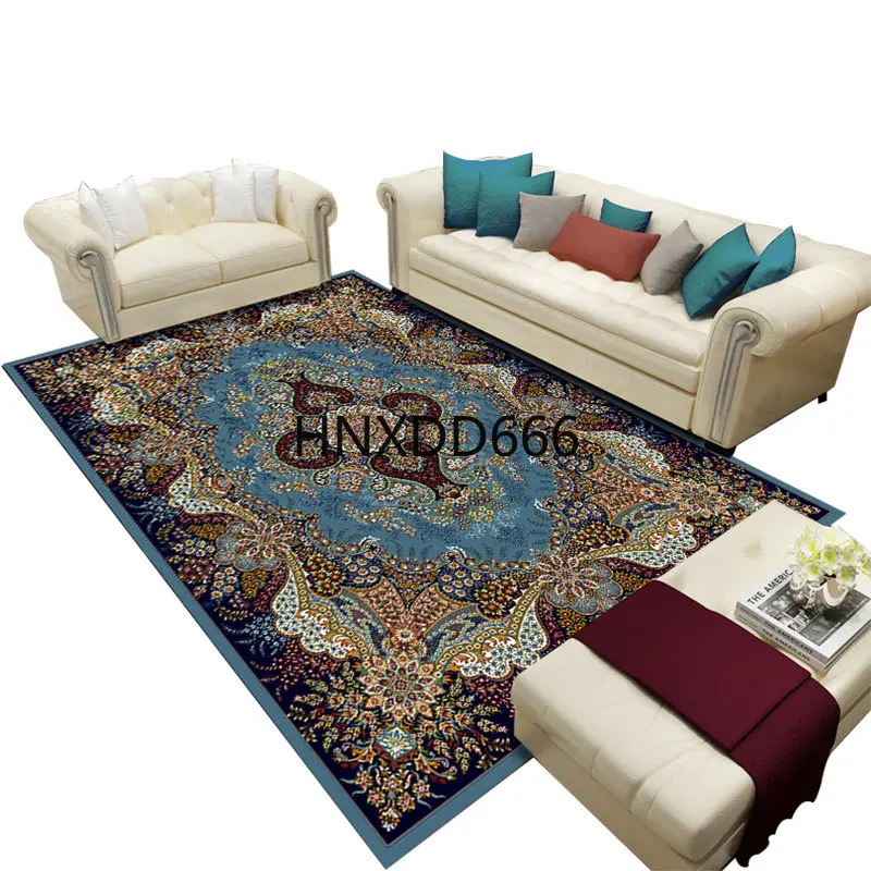 

European coffee table blanket Bohemian style floor mat
