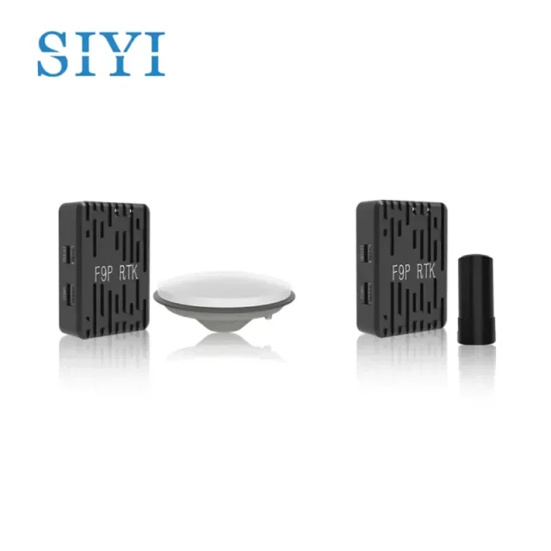 SIYI F9P RTK GNSS Module Centimeter Level Multi-Frequency Four-Satellite Positioning System Base & Rover Station for UAV