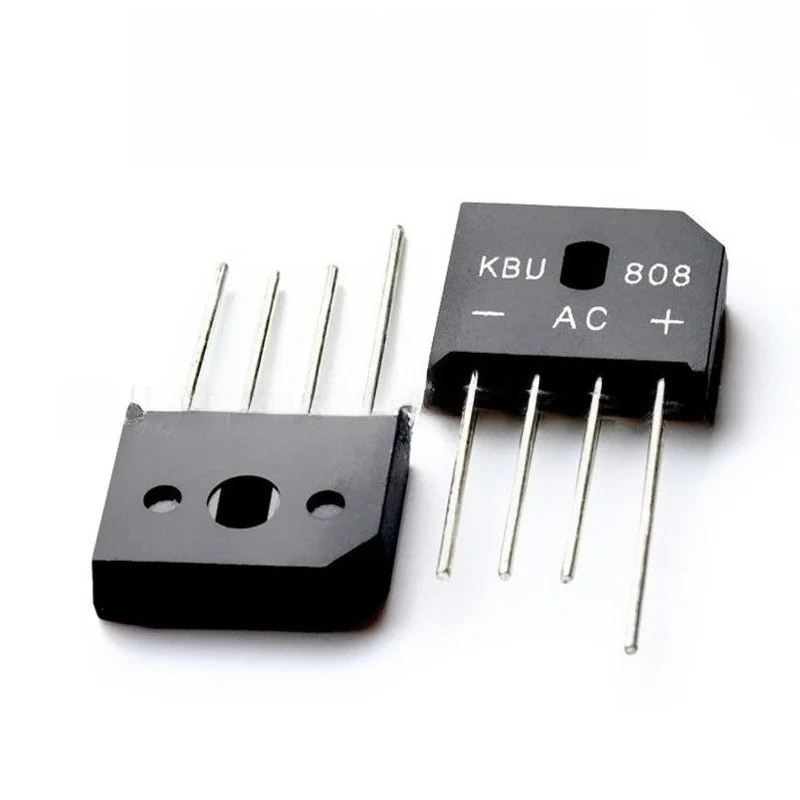 KBU810/KBU1510/KBU1010/KBU808/KBU608/KBU406 Bridge Rectifier 15Pcs Flat Lead for Power