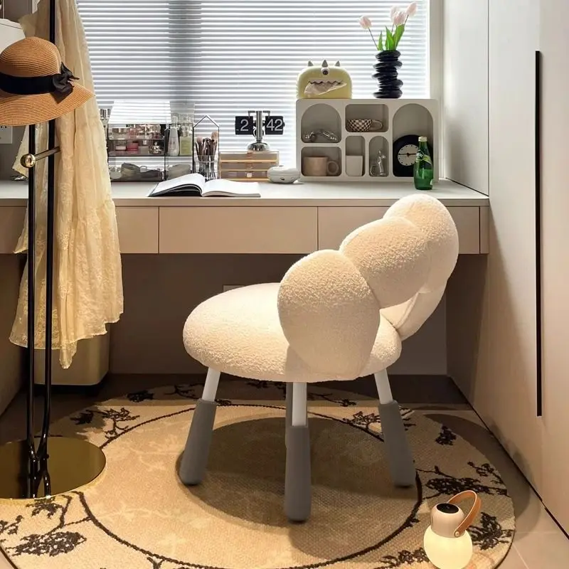 Chair Girls Bedroom Computer Chair Student Dormitory Desk Learning To Write Comfortable Sitting Back Makeup Swivel Chair