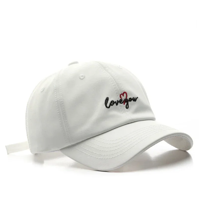 Gorra de béisbol, ala curva, bordado de letras, secado rápido, protector solar, deportes al aire libre, sombrero de pareja, mujer, hombre