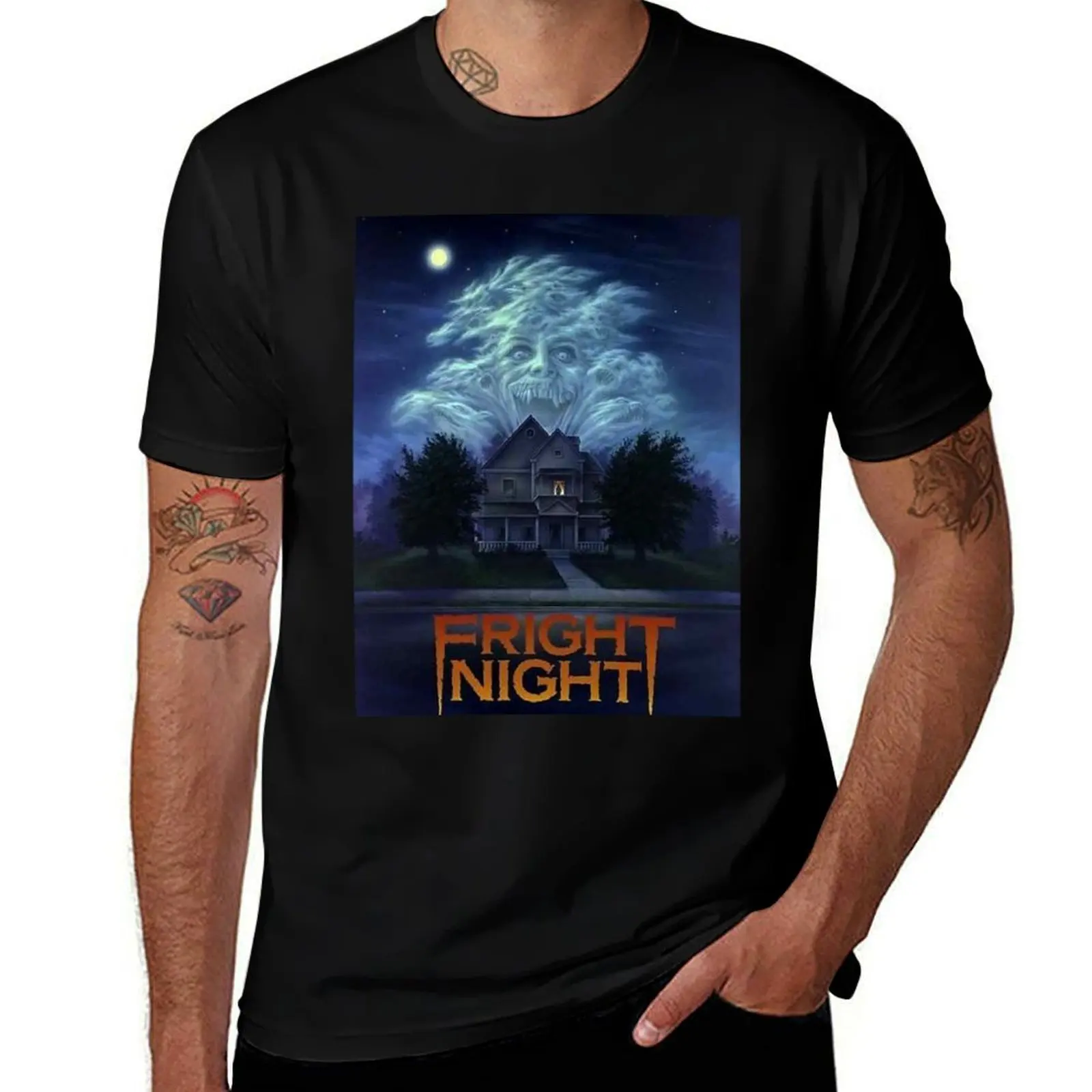 fright night T-Shirt Minimalist Graphic Tee Shirt