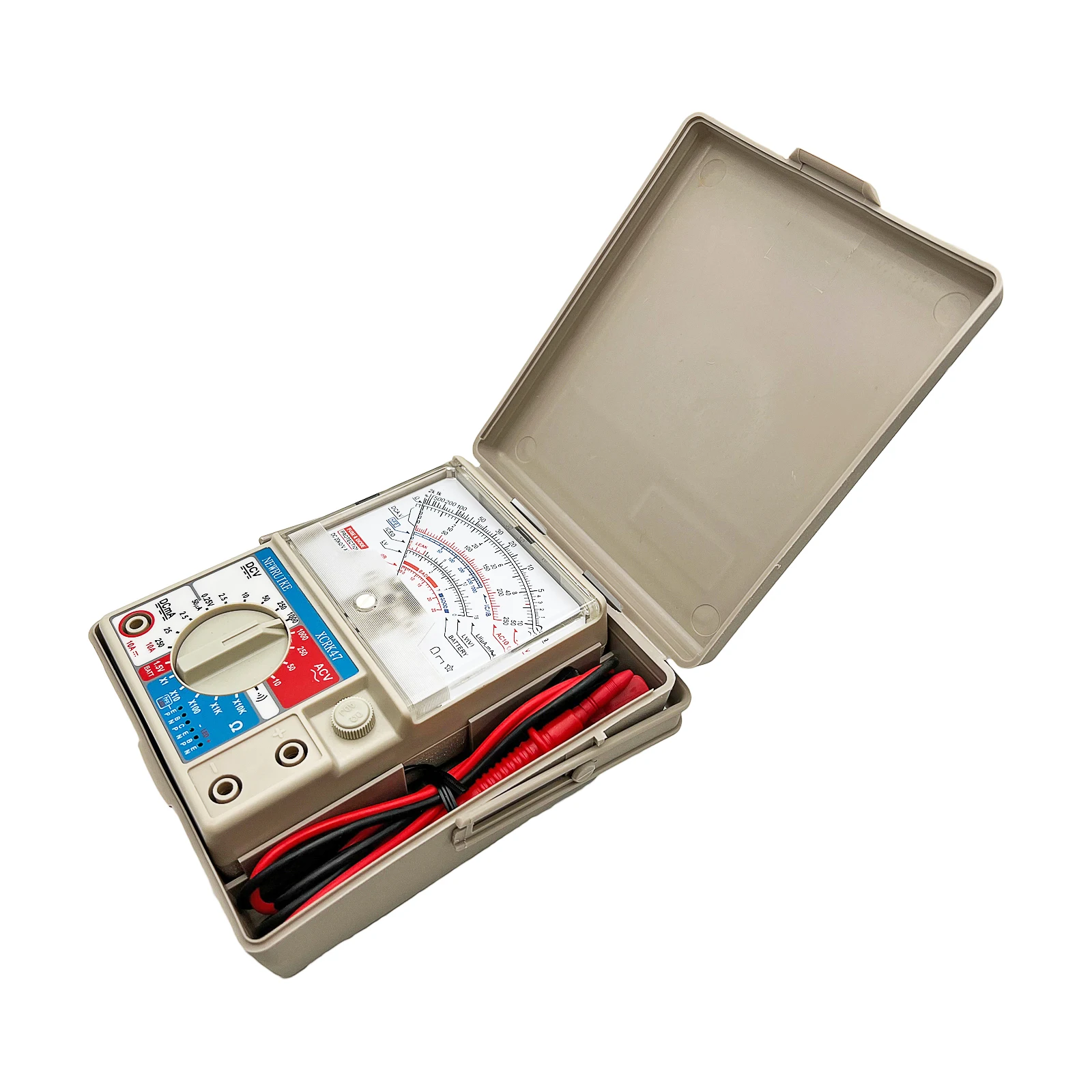 NEWRUIKE XCRK47 Analog Multimeter High Precision Mechanical Multi-function Multimeter Maintenance Pointer Multimeter