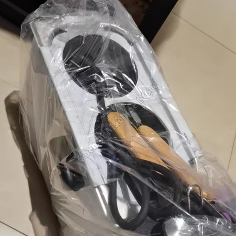 Настольная электрическая машина для приготовления лапши, коммерческая печь для приготовления лапши с двумя головками из нержавеющей стали, электрическая плита для приготовления лапши