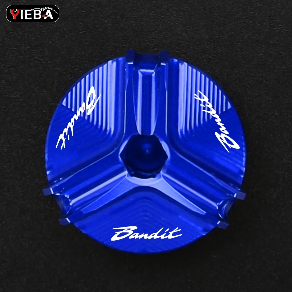 

For Suzuki GSF 600 650 Bandit S GSF 1200 1250 Bandit Moto Accessories M20*2.5 Engine Oil Filter Cup Plug Cover Screw Motorcycle