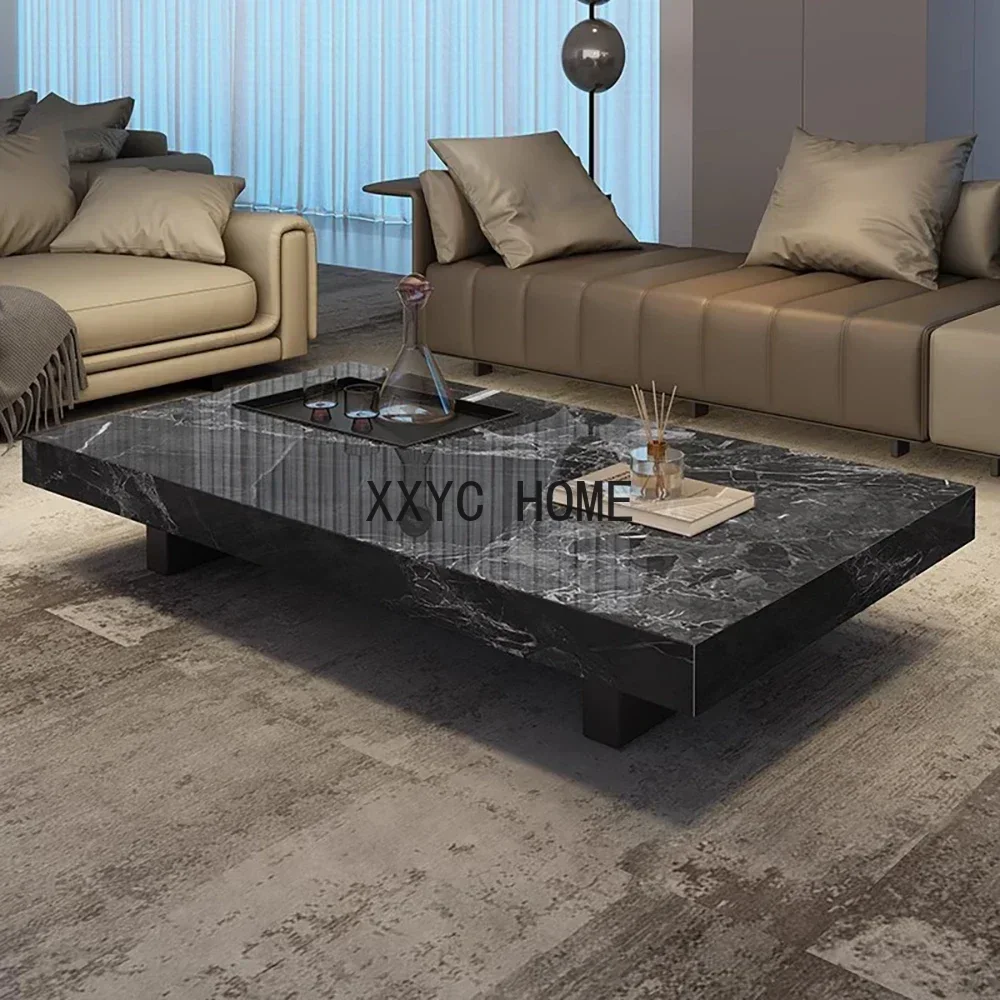 

Waterproof Large Coffee Tables Nordic Luxury Low Large Rectangle Coffee Tables Center Floor Meubles De Home Decoration