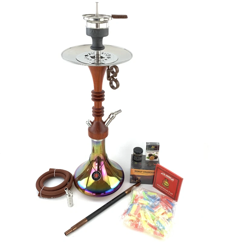 

Large wooden stainless steel bar night club KTV hookah German genuine complete set