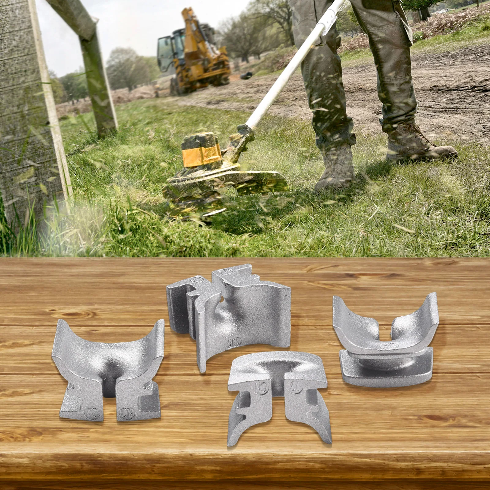 10PCS Trimmer Head Eyelet Sleeves Automatic Cutter Head Eyelet For FS55 FS100 FS120 Brush Cutter Spare Eyelet Sleeves