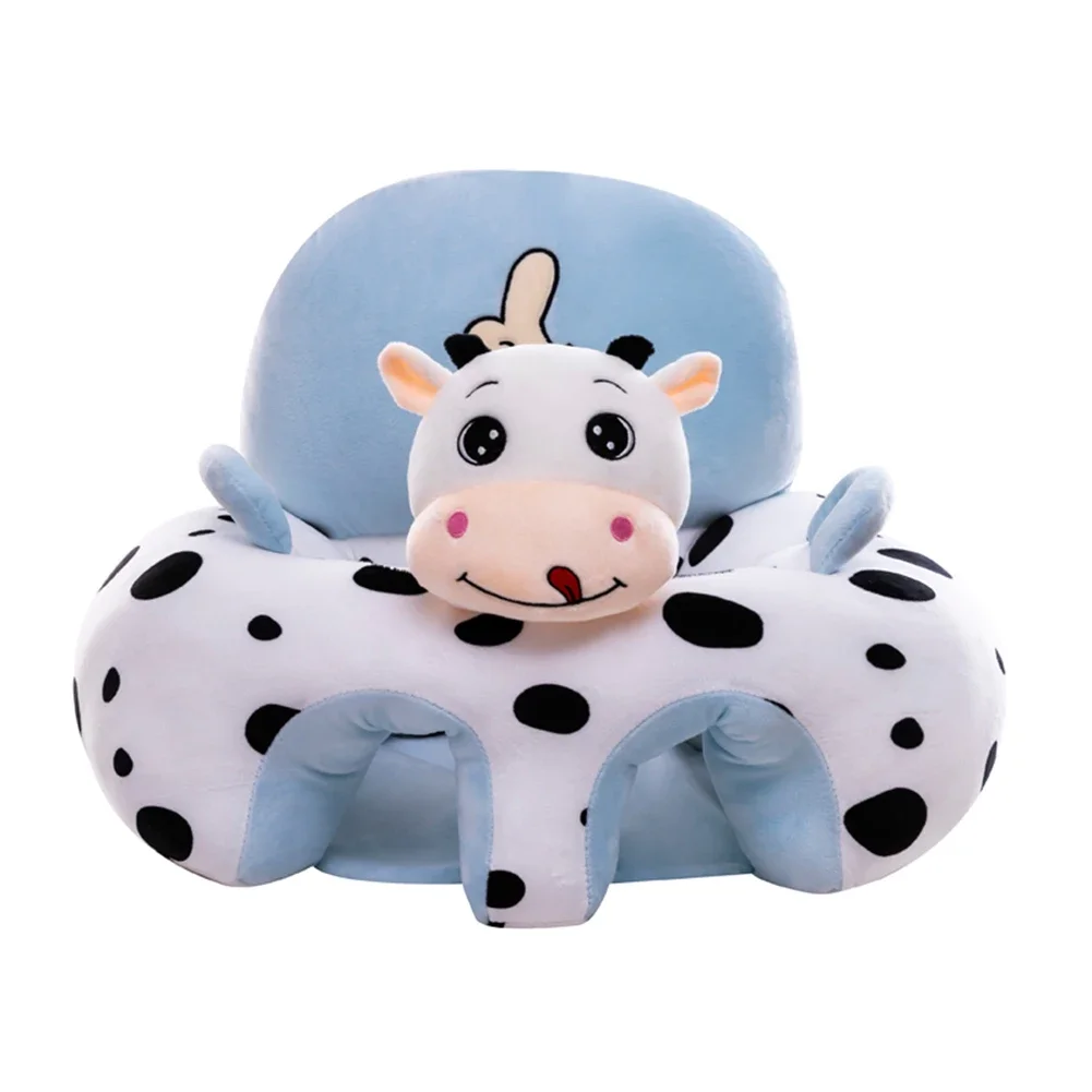Coprisedile per divano per bambini Cartoon Learning To Sit comodo senza cotone