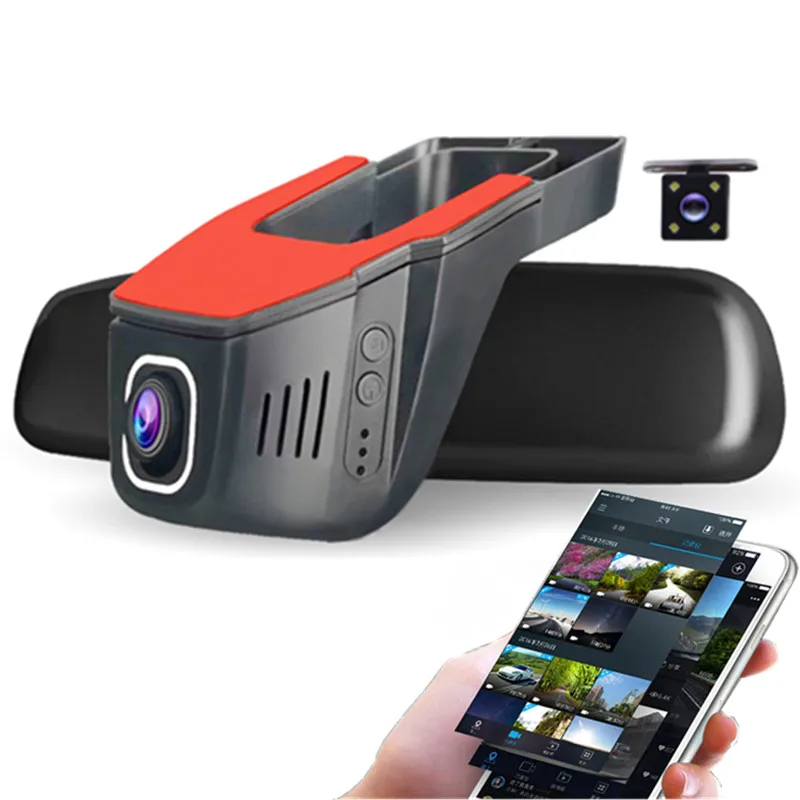 Hottest Universal WiFi Car DVR Camera Full HD 1080P V12 Auto Video Recorder WDR Night Vision Dash cam DVR Black box