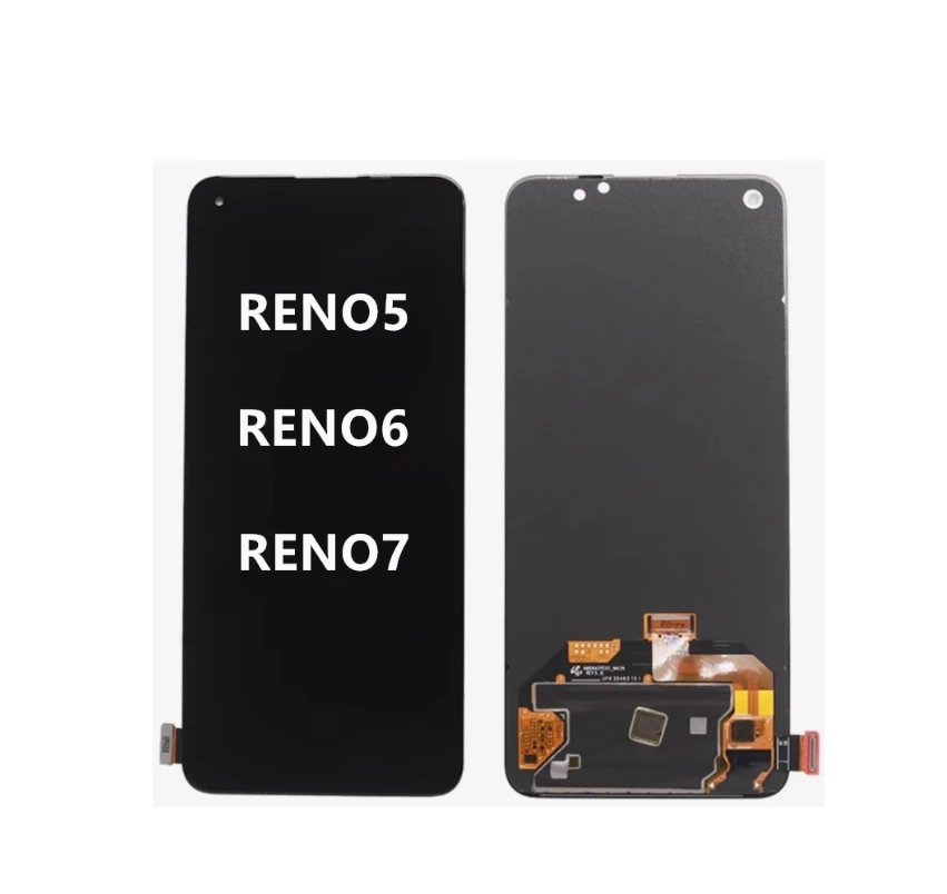 Para Oppo Reno 6 Pro 5G OLED Reno 5 Reno 7 Pro 5G Reno 7 SE 4G TFT LCD pantalla táctil digitalizador reparación de ensamblaje