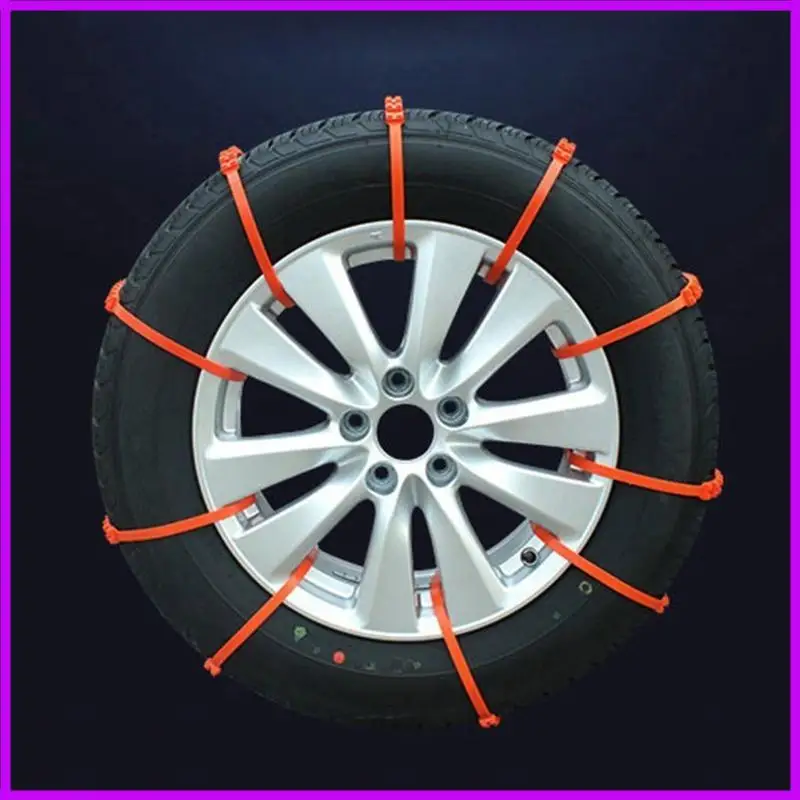 R9CC Anti-slip Mud Snow Chains for Car Truck Chain Winter Driving Mountain Climbing