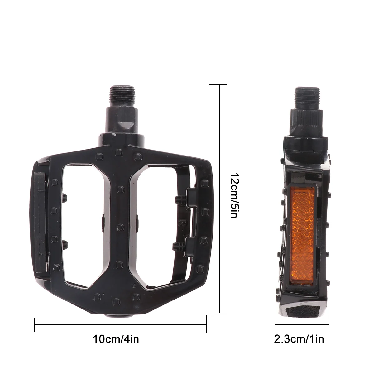 1Pair Aluminium Alloy Bike Pedal Special Rolling Ball Pedal Multi-Purpose Bearing Nonslip Pedal Mountain Road Bike Cycling