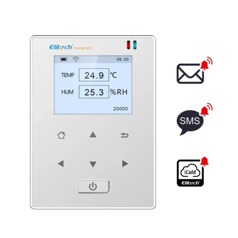WIFI Elitech RCW-800W-THE ЛОТ в реальном времени Беспроводной элитный регистратор данных температуры и влажности-40 ℃ ~80 ℃