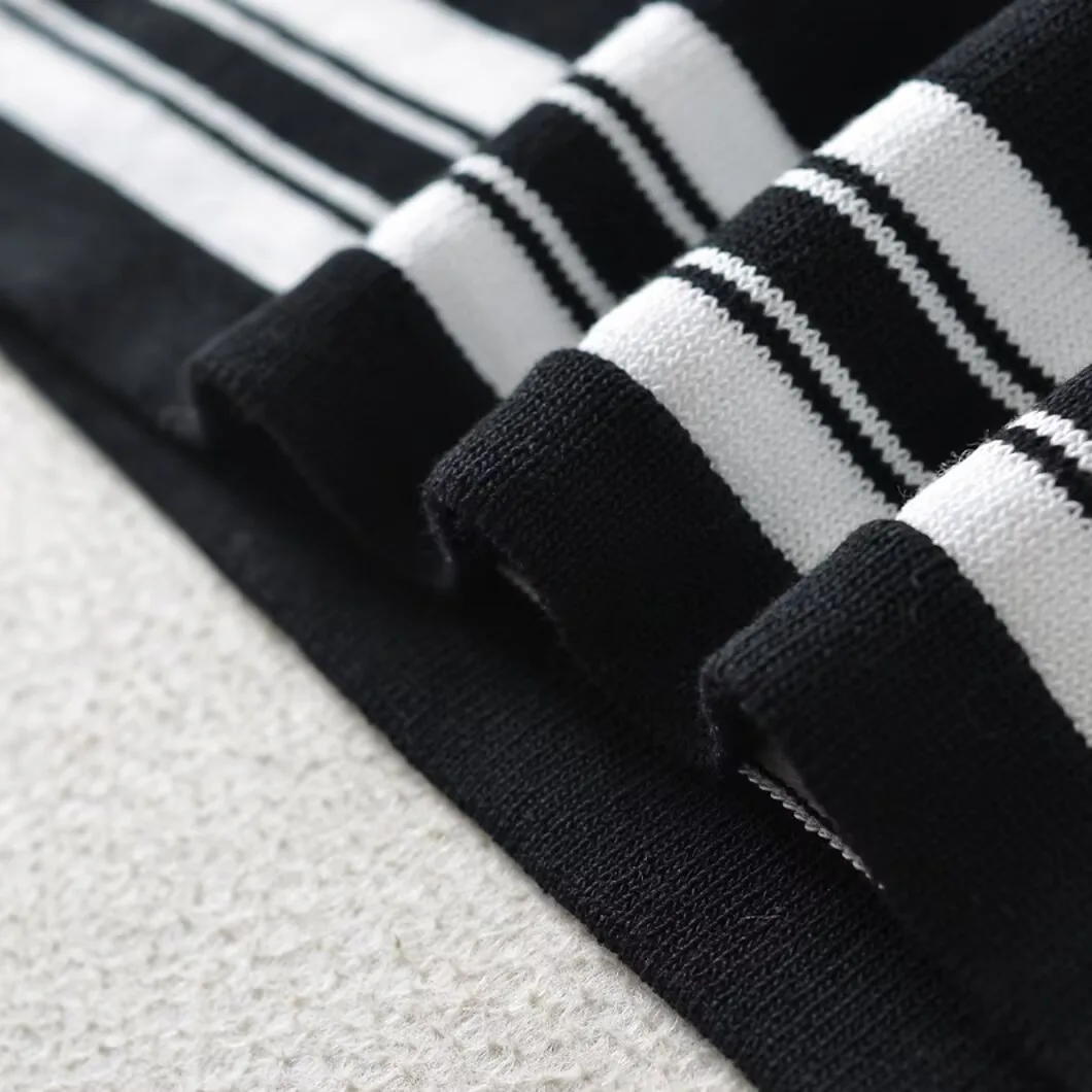 Miu Sle College Faion ort  irt Color Blo Collar ort Sve Loose Knitted Casual Versatile T-irt