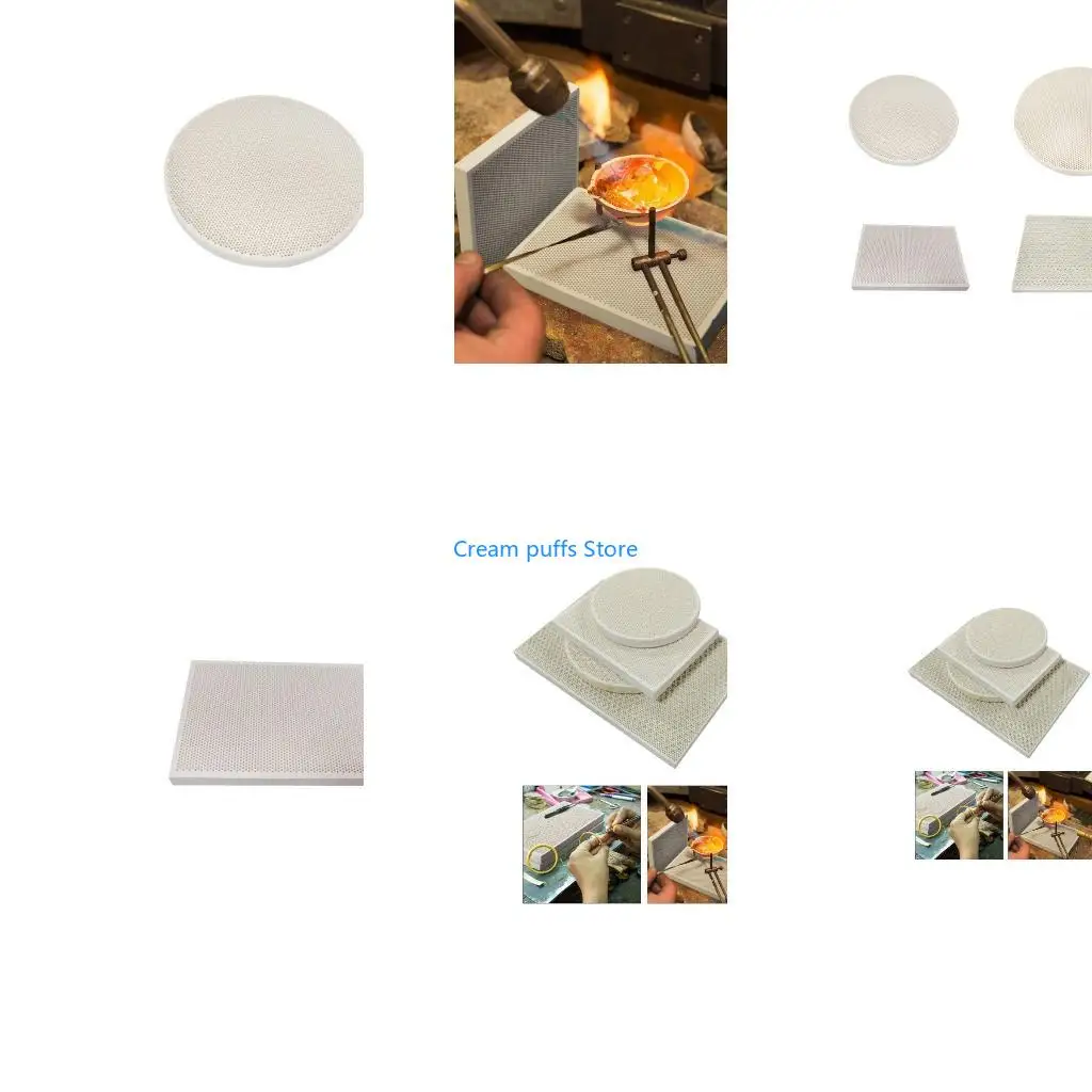 50LE Fire-Resistant Brick Refractory Brick Tool Porous Plate Jewelry Making Tool
