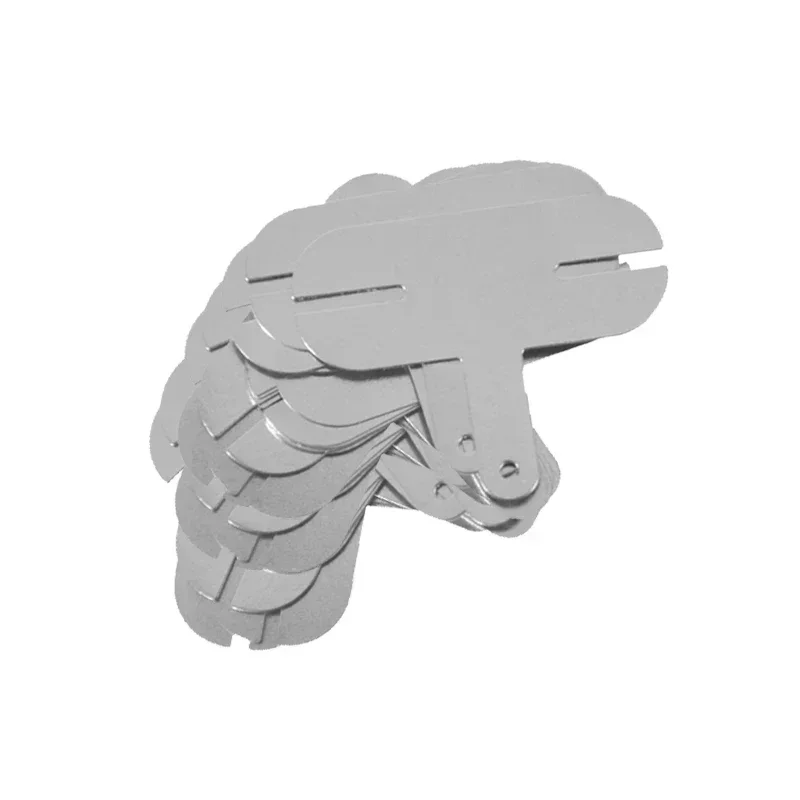 50pcs Lithium Battery 18650 Nickel Plated Steel Sheet Plate for Battery Welding Machine Spot Welder DIY Projects