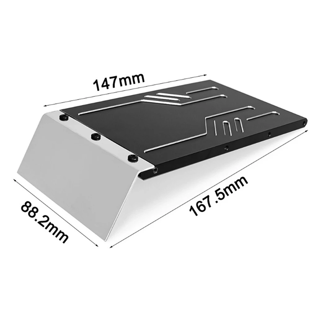 

Для задней защиты песка для Rlaarlo MK07 YK07 4WD Электрический пульт дистанционного управления Модель автомобиля Шасси Задний песчаный щиток Крыло для 1/7 RC автомобиля