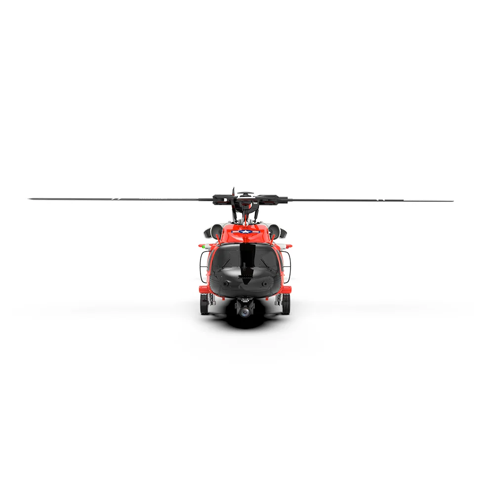 Mini RC Helicopter 6 Axis Gyro Aircraft 2.4G Remote Control Outdoor Copter Coast Guard Helicopter for Beginner Kids Gifts