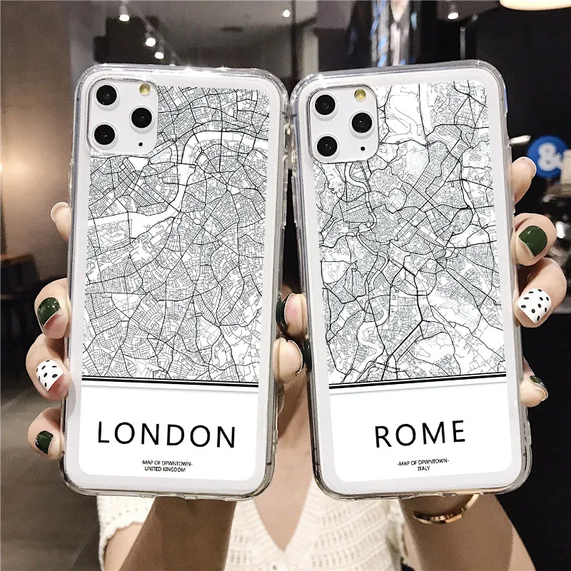 Прозрачный мягкий чехол для iPhone 7 8 plus 6S Plus 11 Pro max XS Max XR X SE2020