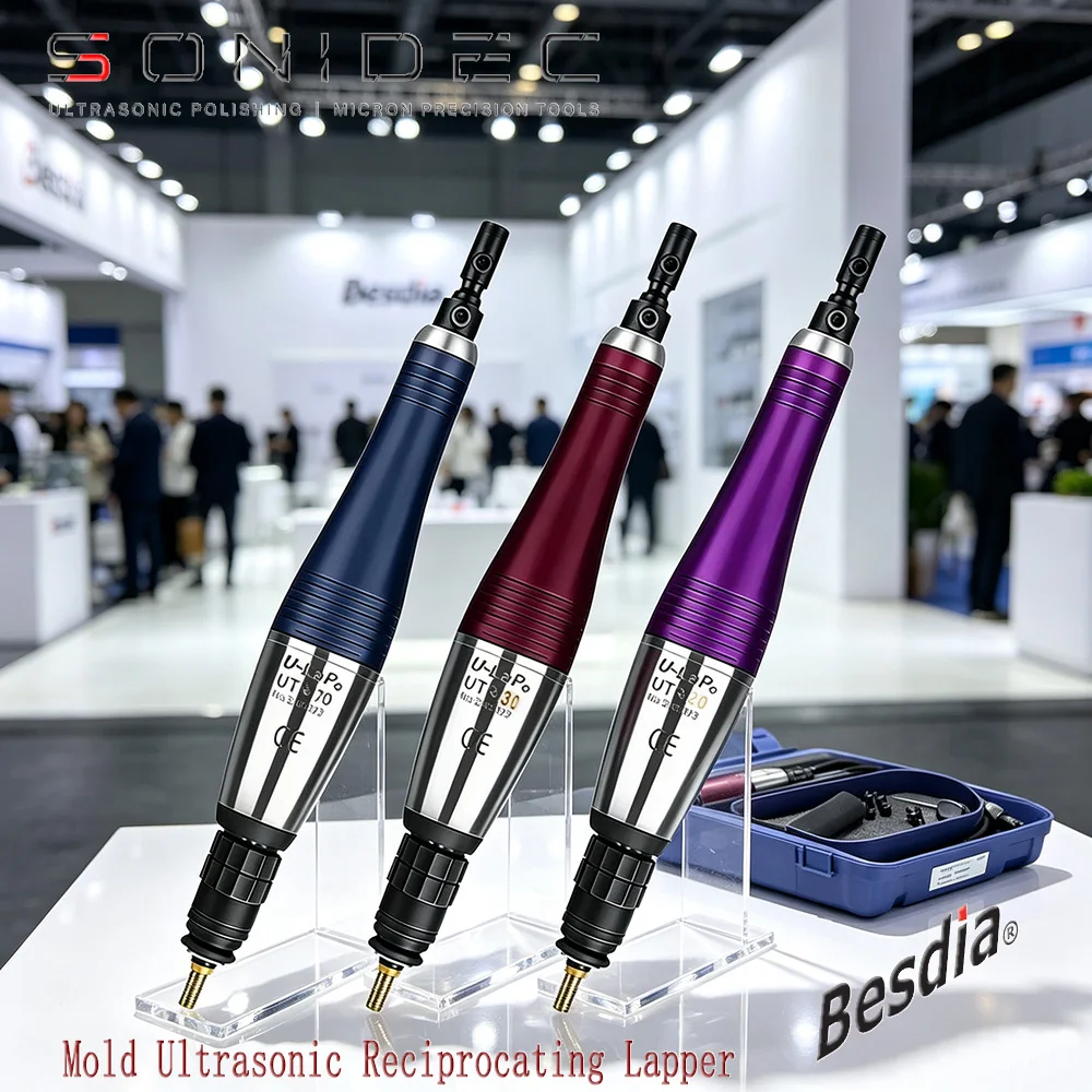 Tai Wan Besdia UTR-70 Pneumatic Air Ultrasonic Grinding Polishing Machine Tool Metal Mold Mirror Polish Remove EDM Lines